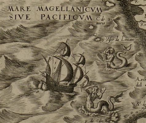In 1562 Map Makers Thought America Was Full Of Mermaids Giants And