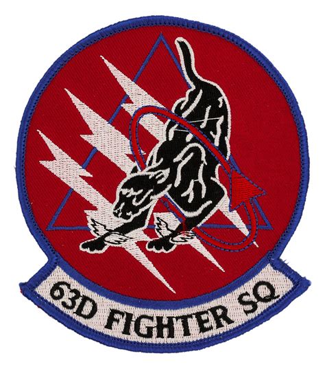 63rd Fighter Squadron Patch Flying Tigers Surplus