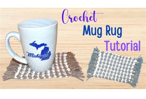 Learn How To Make A Mug Rug Coaster With This Crochet Tutorial Amys