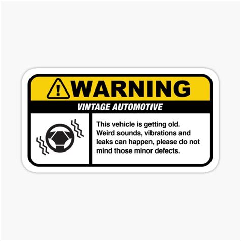 Funny Car Warning Stickers Ubicaciondepersonascdmxgobmx