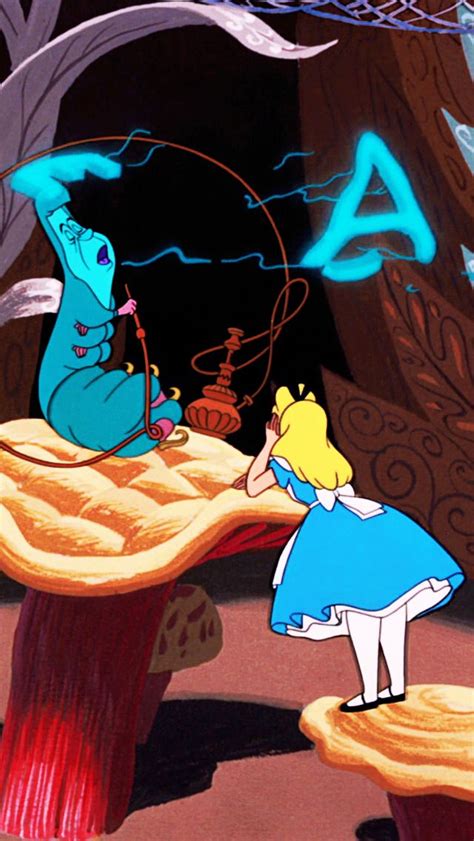 Caterpillar And Alice ~ Alice In Wonderland 1951 Alice In Wonderland Disney Alice In