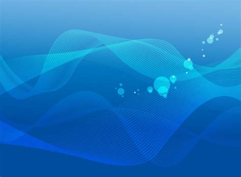 Abstract Blue Wave Background Vector Graphic Vectors Images Graphic Art