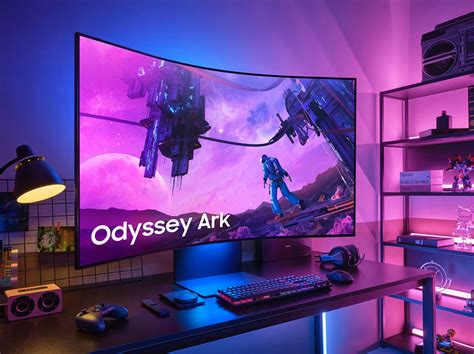 Samsung Odyssey Ark Gaming Monitor Mit Mini Leds