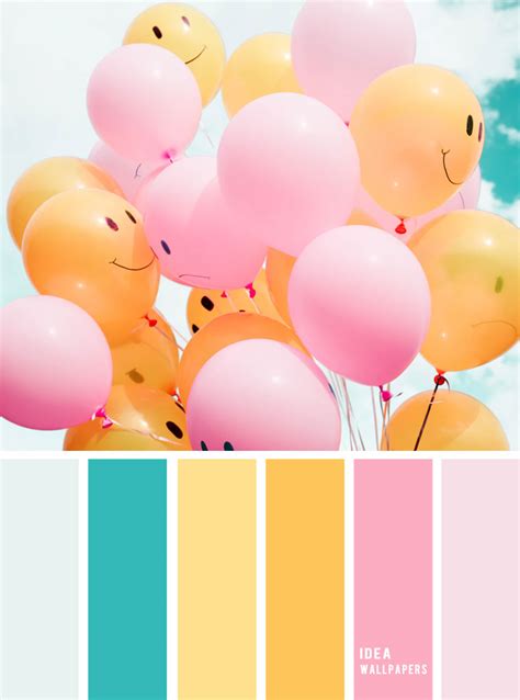 Pink And Yellow Color Palette Idea Wallpapers Iphone Wallpapers