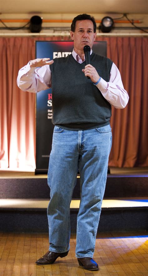 At the age of seven the family moved to butler. Rick Santorum's Sweater Vest Can Be Yours For $100 | Observer