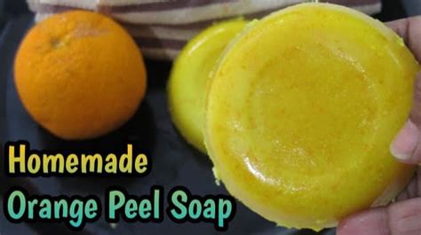 Homemade Orange Peel Soap