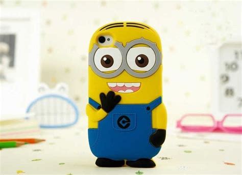 3d Despicable Me Minion Silicone Rubber Case Cover For Iphone 6 47