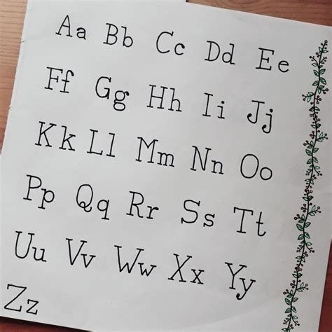 What does the handlettering generator do? Handlettering Schriftarten Alphabet Schreibmaschine ...