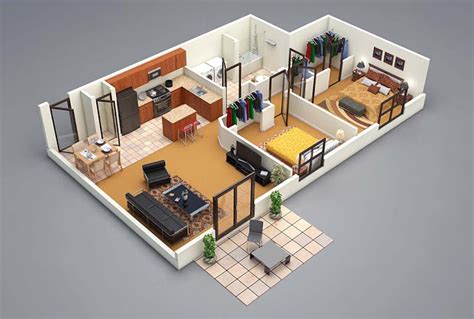 Top 10 Modern 3d Small Home Plans Everyone Will Like