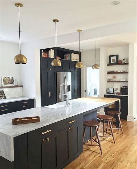 55 Black Kitchen Cabinets Design Modern Kitchen Cabinet Design
