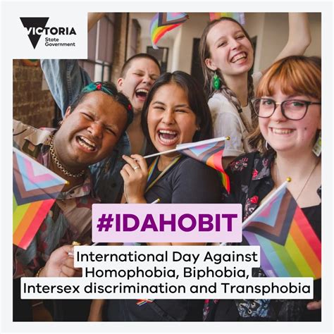 Victorian Dept Of Families Fairness And Housing On Twitter Today Is Idahobit International