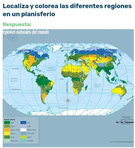 Introducir Imagem Planisferio Con Las Regiones Naturales The Best