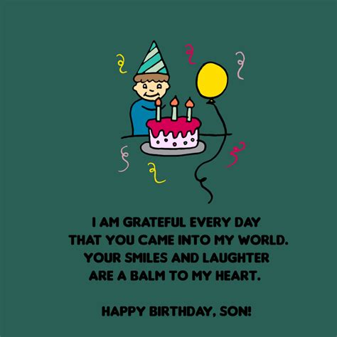 I'm blessed to have you as my child. Happy Birthday Son Wishes - Top Happy Birthday Wishes