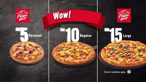 Recently, pizza hut branches in malaysia have introduced their latest ayam berempah pilaf rice plate and durian cheese pizza. Wow! Take-Away (15") October 2016 - ENG - YouTube