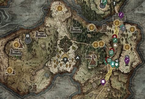 Elden Ring Waypoint Map