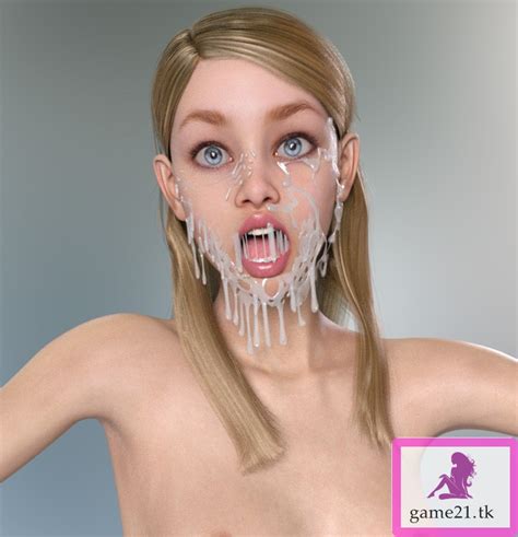 Rule 34 3d Blonde Hair Cum Face Facial Sperma 3675430