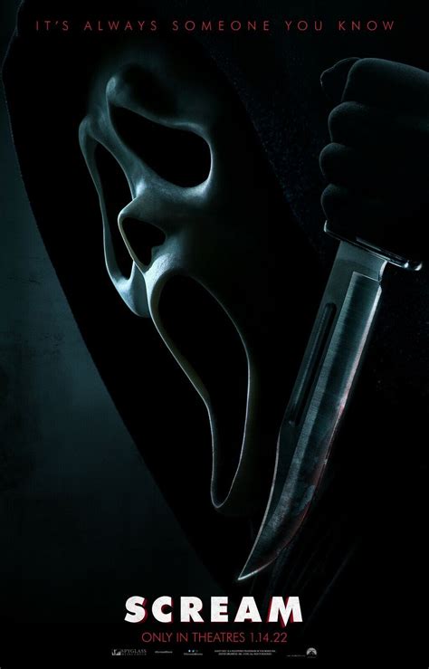 Scream Movie Poster Print A 2022 Horror 11 X 17 Inches Ebay
