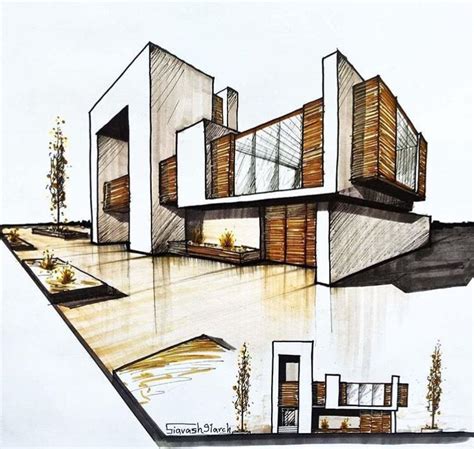 Pin De Alexandra En D E Si G N Arquitectura Conceptual Bocetos