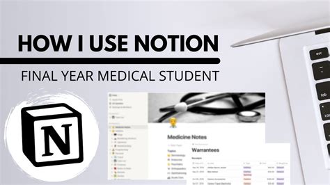 In fact, about 20 minutes after a notion makes customization simple. HOW I USE NOTION (MED STUDENT) - STUDY, TRAVEL, LIFE - YouTube