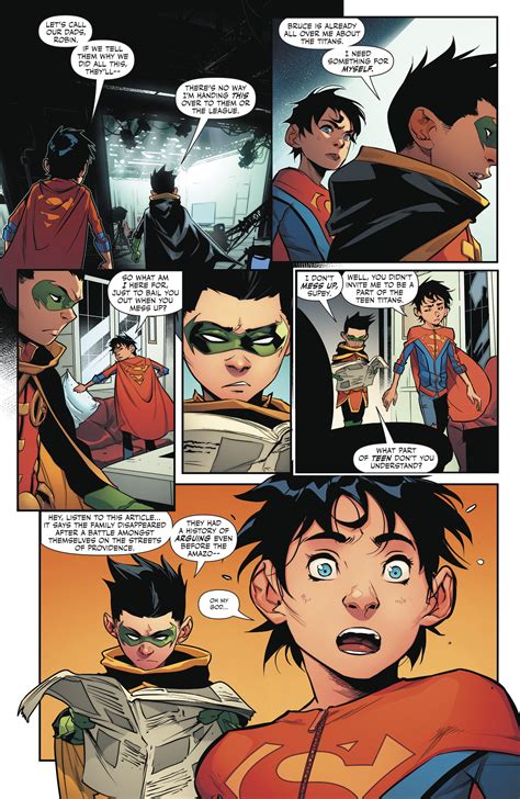 Super Sons 2 Read Super Sons Issue 2 Online Full Page