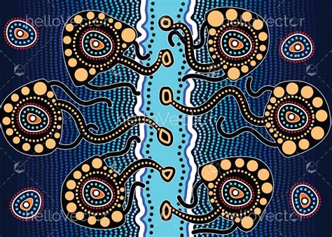 Aboriginal Art Desktop Background