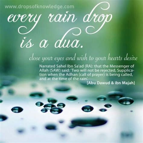 The Power Of Duaabu Dawad And Ibn Majah ♥ Dua When It Rains Rain