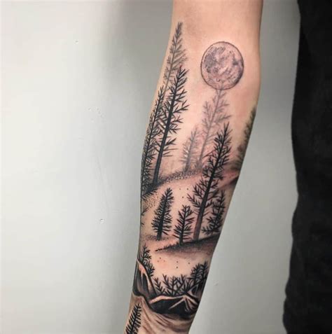 101 Amazing Pine Tree Tattoo Ideas Will Love Outsons Mens Fashion