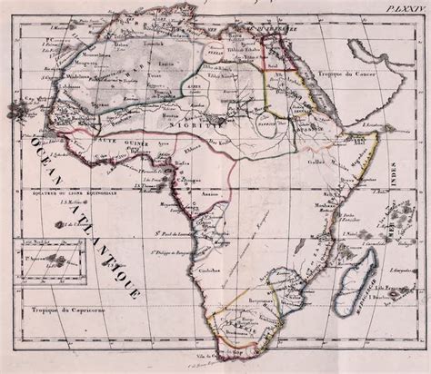 Carte Politique De Lafrique History Archive
