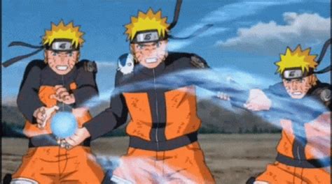 Triple Naruto Rasengan Uzumaki Shippuden 