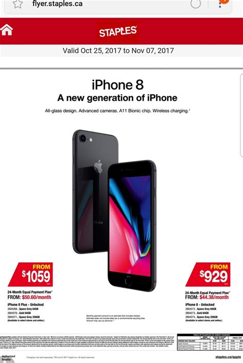 We did not find results for: Staples Canada Launches iPhone 8/8 Plus Financing | iPhone in Canada Blog