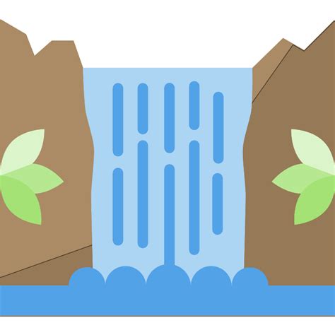 Waterfall Vector Svg Icon Svg Repo