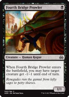 We did not find results for: Fourth Bridge Prowler - Creature - Cards - MTG Salvation