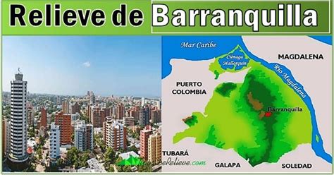 Relieve De Barranquilla Mapa Tipos De Relieve