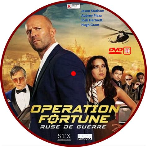 Operation Fortune Ruse De Guerre 2023 R1 Custom Dvd Label Dvdcovercom