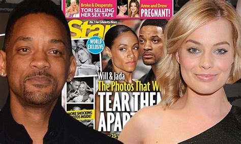 Margot Robbie Defends Taking Suggestive Photographs With Married Star Will Smith Daily Mail Online
