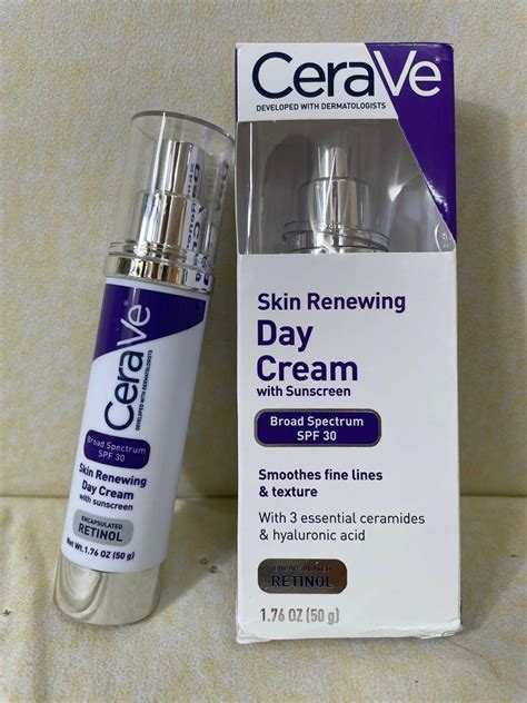 Cerave Skin Renewing Retinol Day Cream Spf30 50g 美容＆化妝品 皮膚護理 Carousell