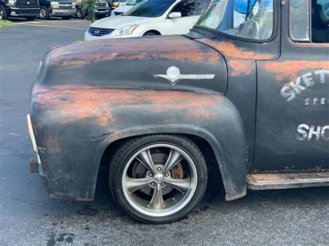 1956 Ford F100 Rat Rod Hot Rod Muscle Classic Truck F 100 Antique Wow L
