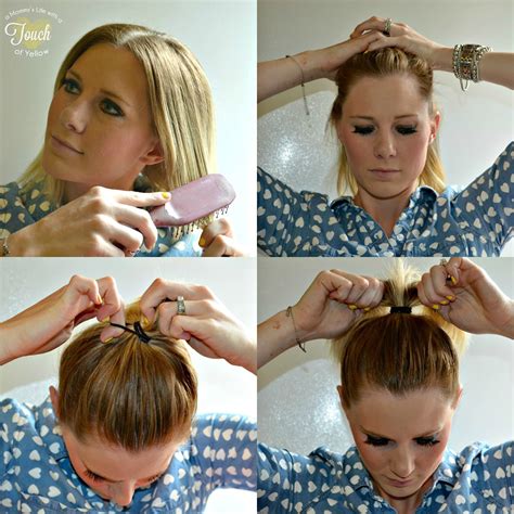 Straighten your hair if it is curly and textured through. A mommy's life...with a touch of YELLOW: Easy Summer Top ...