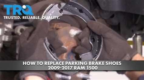 How To Replace Parking Brake Shoes 2009 17 Ram 1500 1a Auto
