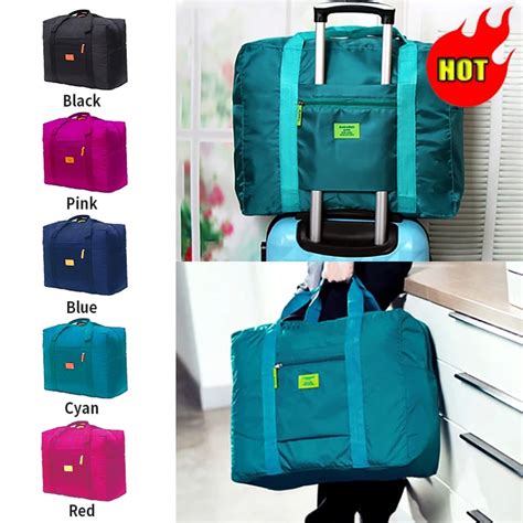 Portable Travel Bags Folding Unisex Large Capacity Bag Women Hand Luggage Business Trip