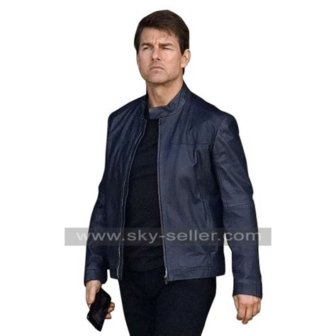 Brian tallerico july 27, 2018. Mission Impossible 6 Fallout Tom Cruise Blue Biker Leather ...