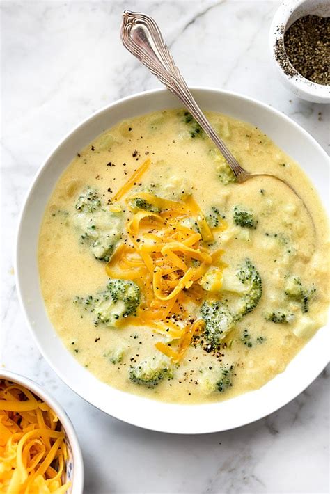 Cheesy Potato Soup With Broccoli