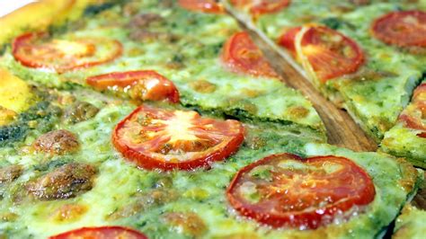 Recipe courtesy of bits and bites. 52 Ways to Cook: Basil Mint Pesto Margherita Pizza