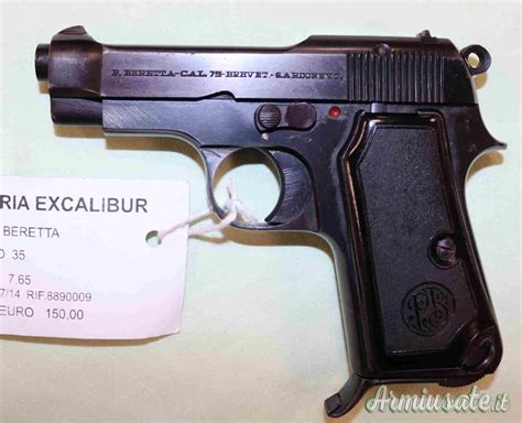 Milano Armi Corte Armiusate It Pistola Beretta 1935 Calibro 7 65