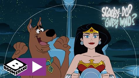 Scooby Doo Och Vem Tror Du Wonder Womans Krigarträning Boomerang