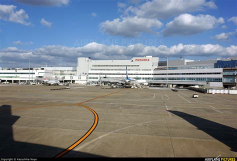 Airport Overview Airport Overview Apron At Fukuoka Photo Id