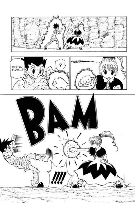 Hunter X Hunter Manga Panel Anime Wall Art Comic Book Template Manga
