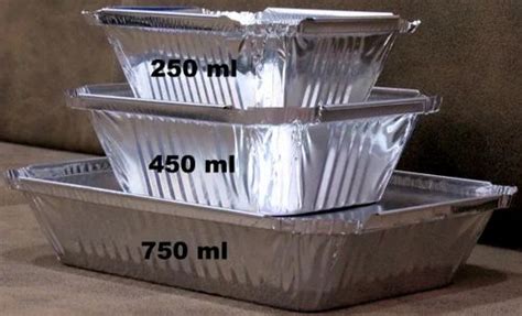 250 Ml Aluminium Foil Container At Rs 2600box Foil Containers In
