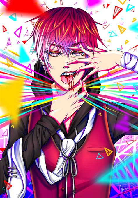 Some anime characters even have their eyes completely blocked by their hair, like undertaker from black butler. Your Bleeding Eyes by Yubi-Yubi on DeviantArt