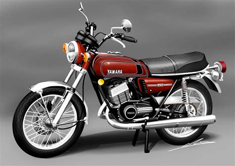 Two stroke, parallel twin cylinder, ypvs capacity: Yamaha RD 350: pics, specs and list of seriess by year ...